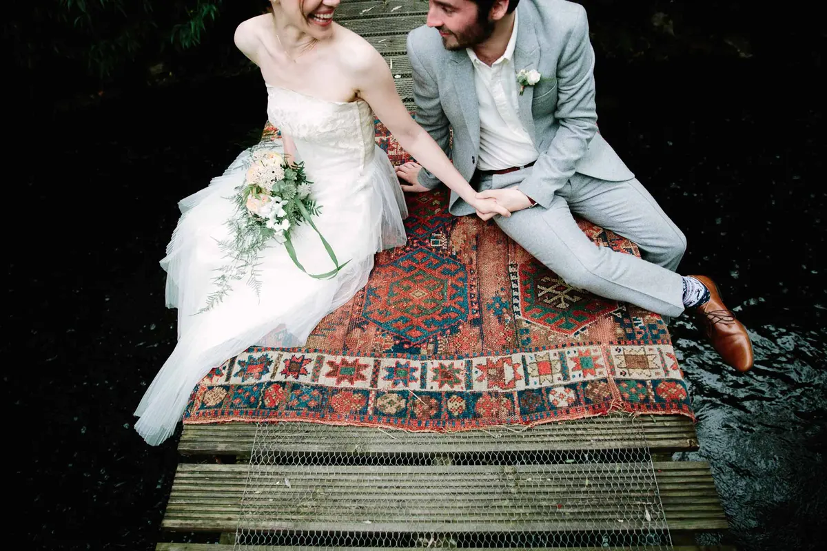 A super cute outdoor Oxfordshire wedding