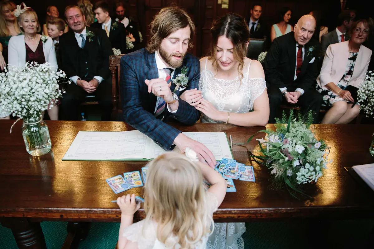 Children at weddings