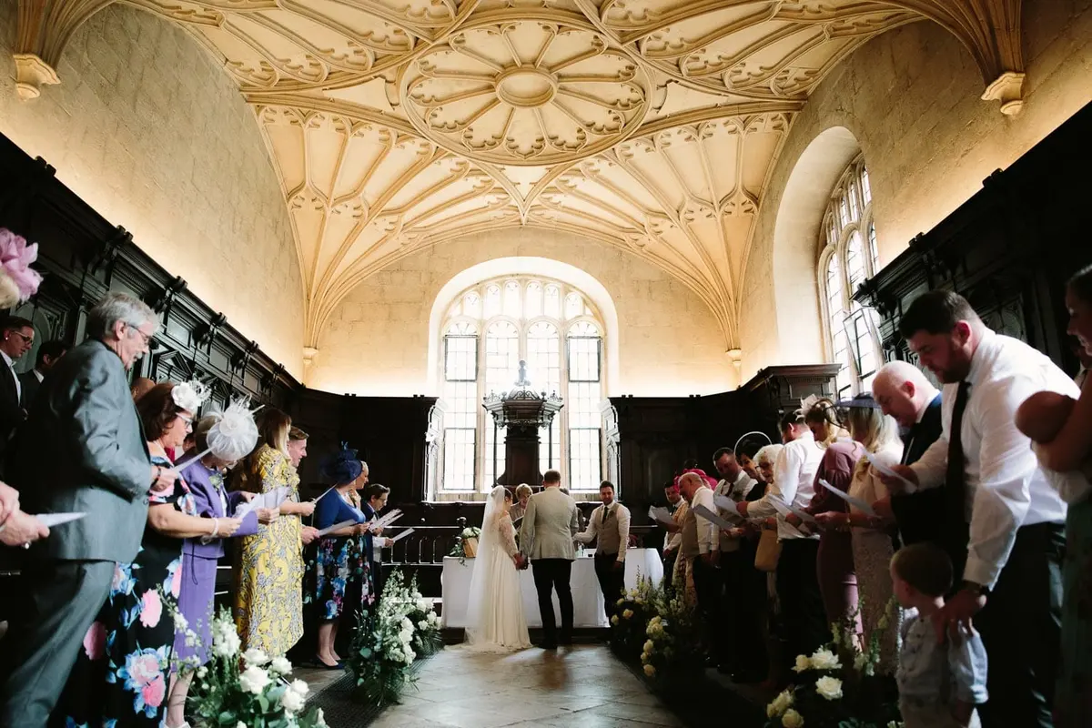 Weddings at the Bodleian Library Oxford