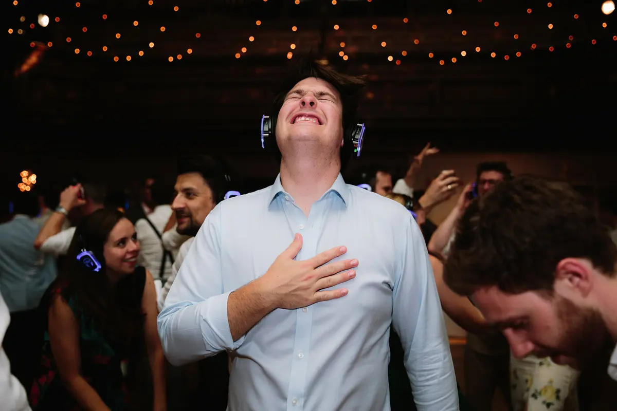 the silent disco - wedding entertainment ideas