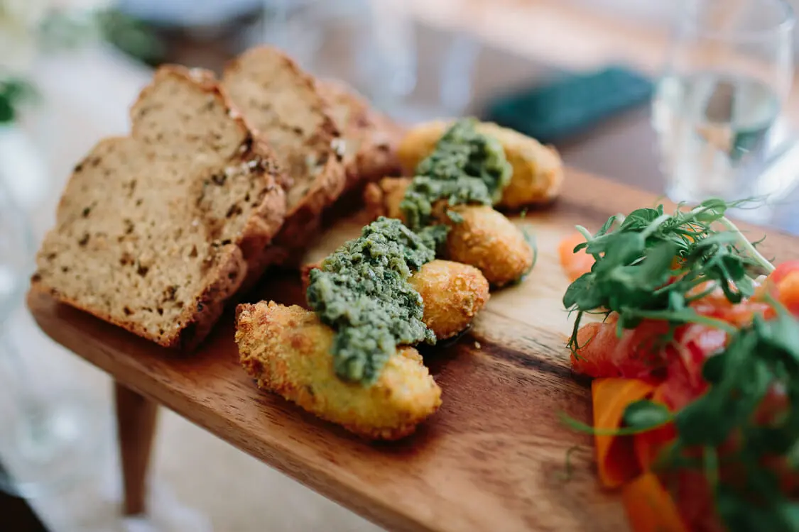 The Perch Oxford Wedding Food