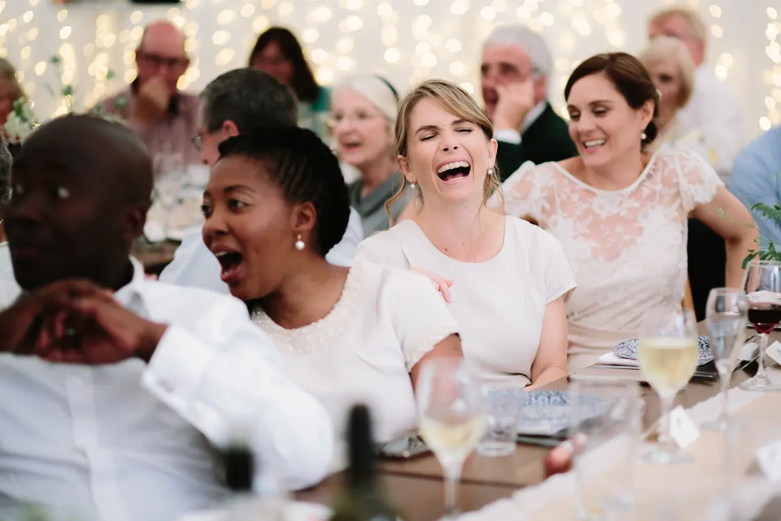 Wedding Speeches at The Perch in Oxford