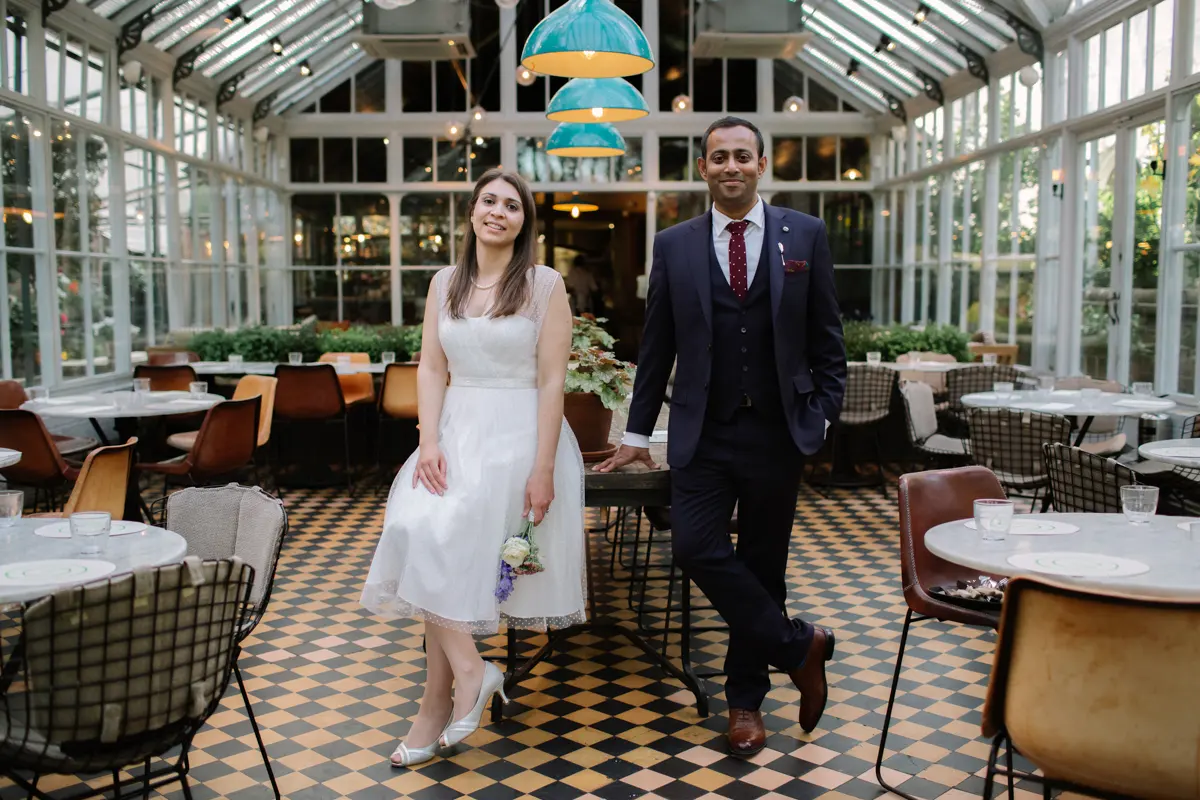 wedding at Gees restaurant by Philippa James Photography