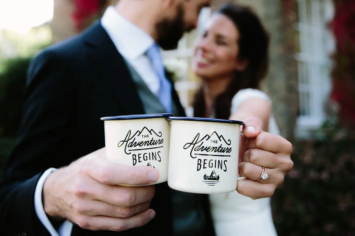 adventure begins couple photography