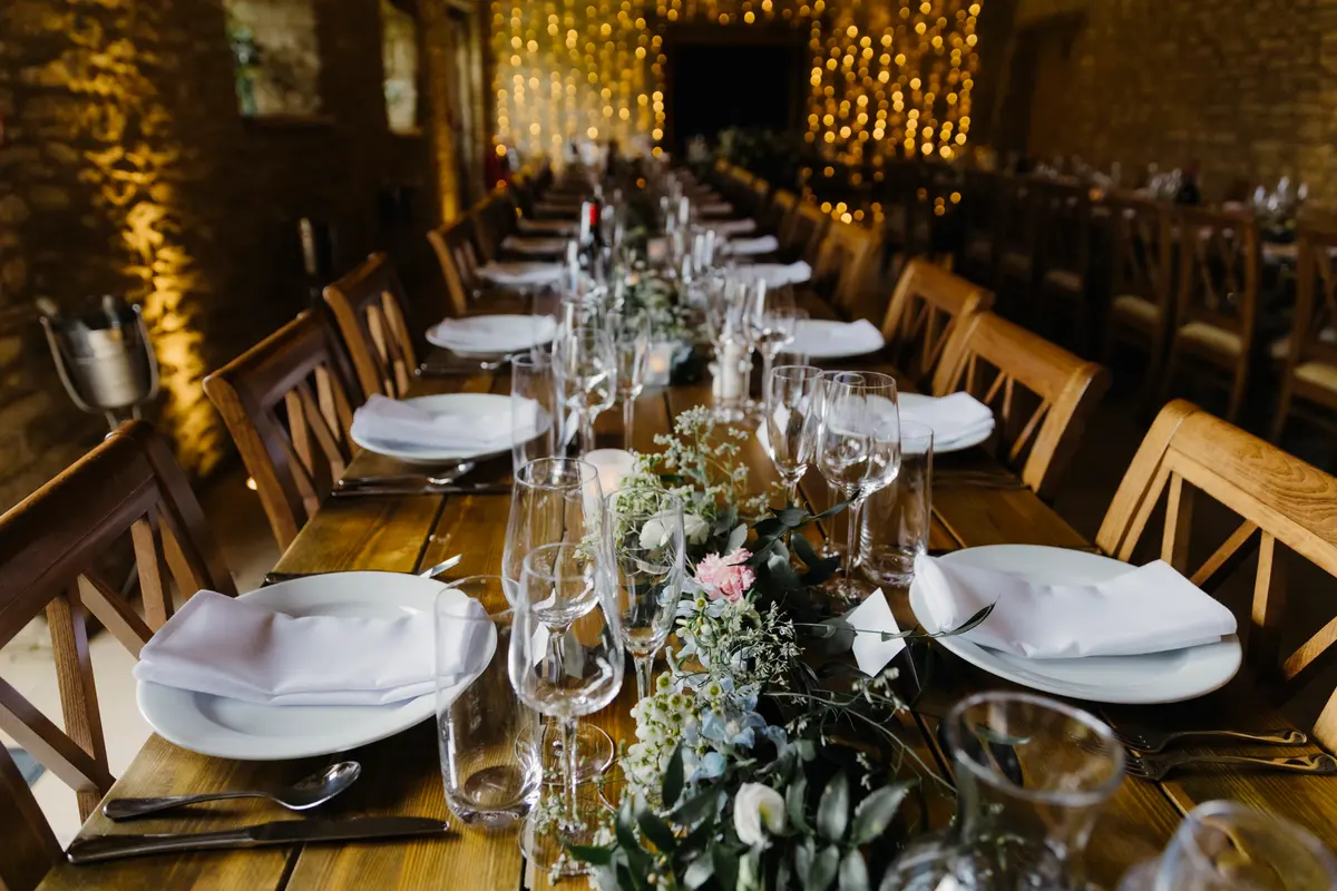 the barn at Caswell House
