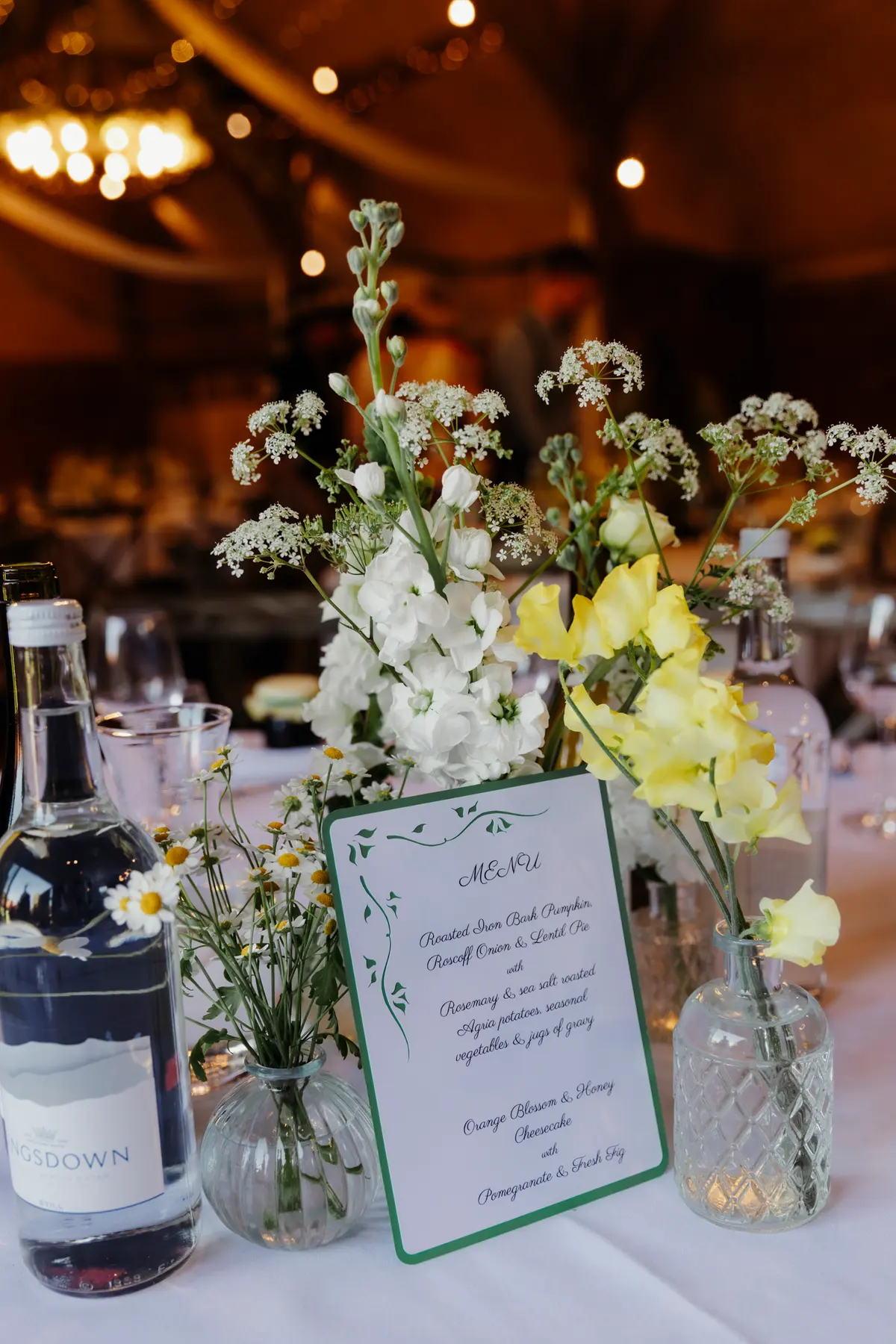Lains Barn Wedding flowers