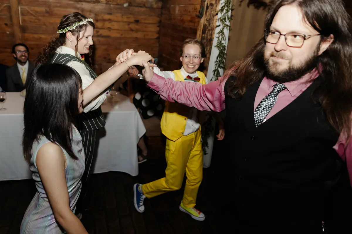 Lains Barn Wedding Dancing